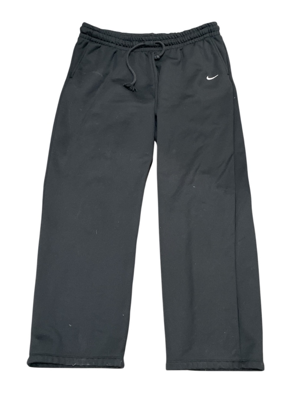 Nike Black Athletic Sweatpants track pants with Drawstring size XL